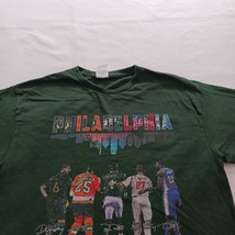 Delta Pro Weight Philadelphia Sports Men's Cotton Graphic Shirt Long Sleeve Sz L image 8