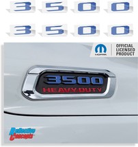 3500 Hood Emblem Number Decal Stickers for 2019-2025 Ram 3500 - $225.25 MXN