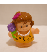 Fisher Price Little People Jungle Girl Flowers Necklace 2005 Mattel - £4.65 GBP