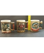 Set of 3 Vintage Mariner’s Inn Ceramic Mugs Very Rustic - £27.52 GBP