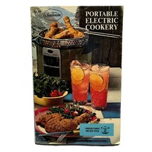 Sunbeam Portable Electric Cookery Vintage Cookbook 1970 Recipes Manual - £11.92 GBP