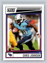 Chris Johnson #36 2022 Score Tennessee Titans - $1.99