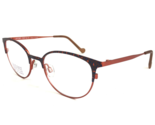 Lafont Issy &amp; LA Eyeglasses Frames Blue Orange VOILA 5000 Dark Cheetah 5... - $102.63