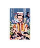 3D Lenticular Original Luggage Tags, Frida Kahlo Art (3.5&quot; x 2.5&quot;) - $15.22 CAD+
