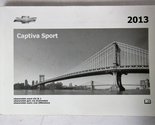 2013 Chevrolet Captiva Sport Owners Manual [Paperback] Chevrolet - $61.74