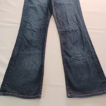Lucky Brand Dungaree 82ZG050 Women's Blue Cotton Blend Denim Bootcut Jeans 12/31 image 10