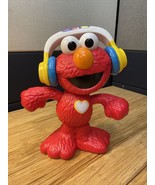 Sesame Street Let&#39;s Dance Musical ELMO With Headphones Sings, Talks, &amp; D... - $565.47 MXN