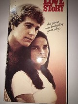 VHS Love Story: Ryan O&#39;Neal Ali Macgraw John Marley Ray Milland Tommy Lee Jones - £7.87 GBP