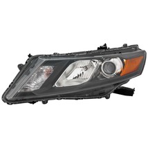 Headlight For 2012 Honda Crosstour Left Side Black Chrome Halogen Clear ... - $391.59