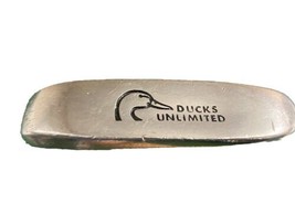 Auld Troon Ducks Unlimited Napa Blade Putter Steel 34.5&quot; Vintage Leather... - £22.75 GBP