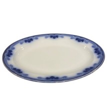Antique WH Grindley Idris Flow Blue Olympic 10&quot; Oval Serving Platter Dish Plate - £32.91 GBP