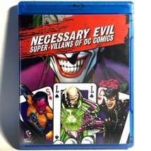 Necessary Evil: Super-Villains of DC Comics (Blu-ray/DVD, Inc. Digital) NEW ! - £4.62 GBP