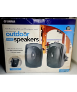 Yamaha NS-AW390 All Weather 6.5&quot; Woofer Outdoor Hanging Speakers - Black - $2,463.90 MXN