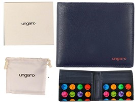UNGARO Paris Men&#39;s Wallet 100% Leather UN01 T1P - £25.10 GBP