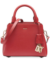 DKNY Womens Paige Small Leather Satchel One Size - £110.37 GBP