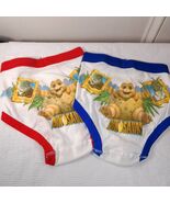 Vintage Fruit Of The Loom Dinosaurs tv show Sinclairs Boys Underwear bri... - $44.00