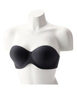 Women&#39;s Lunaire Bonded One Piece Strapless Bra 6202, Size: 34 B, Black - $58.94 CAD