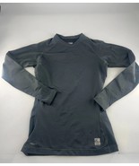 Nike Pro Shirt Mens Medium Dark Gray Long Sleeve Pullover Activewear Spo... - $25.19 CAD