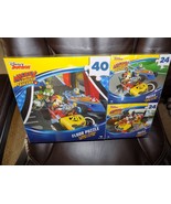 Disney Junior Mickey and the Roadster Racers 3-Pack Puzzle Set New - £14.46 GBP