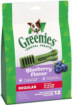 Greenies Blueberry Dental Dog Treats for Clean Teeth &amp; Fresh Breath - £29.85 GBP