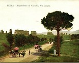 Vtg Postcard - Rome Roma - Acquedotto di Claudio Via Appia Menotti Bassa... - £4.65 GBP