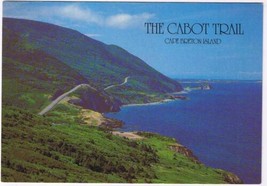 Nova Scotia Postcard Cabot Trail Cape Breton Island Approx 5&quot; x 7&quot; - $2.12