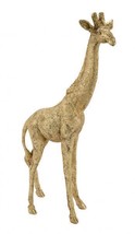 New Giraffe, Gold, Lacquered, Polyresin/Resin, 22,8 x 8,9 X 43,3 CM - £86.95 GBP