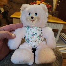 Vintage 1998 Fisher Price Briarberry Collection Sarahberry Pink Bear Plush - C3 - £9.48 GBP