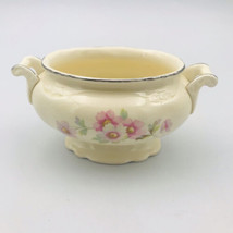 Homer Laughlin Virginia Rose Sugar Bowl Replacement Part JJ59 5.75&quot; x 4&quot; - $9.49