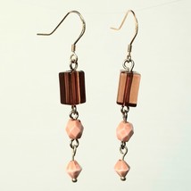 Ladies fashion drop lightweight bead earrings - £7.18 GBP