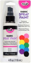 Tulip Fabric Spray Paint 4oz Snow - £12.33 GBP