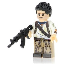 Nathan Drake Uncharted Lego Compatible Minifigure Building Bricks Ship From US - £9.42 GBP