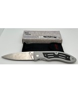 Frost Cutlery Silver Talon Stainless Steel Pocket Knife 5 3/4&quot; w/Case - $6.02