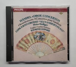 Handel: Oboe Concertos; Alexander&#39;s Feast Raymond Leppard (CD, 1989, Phi... - £7.90 GBP