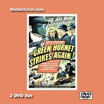 Green Hornet Strikes Again 1940 DVD 15 Part Movie Serial 2 Discs   - £19.94 GBP