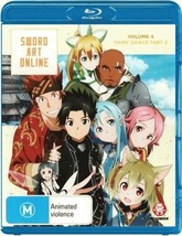Sword Art Online Volume 4 Fairy Dance Part 2 Blu-ray | Ep.20-25 | Region B - £14.23 GBP