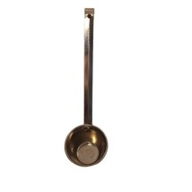 WARBEX Measuring Scoop Ladle Stainless Steel 4oz Cup with 9&quot; Handle Vint... - $11.26