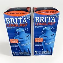 BRITA Longlast 6 Month Pitcher Replacement Water Filter Model OB06 Set Of 2 - $23.75