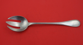 Perles by Christofle Silverplate Salad Serving Fork 9 3/4&quot; - £149.56 GBP
