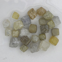 2.35 Ctw YELLOW MIX Natural Rough Loose Diamond Raw Diamond Uncut Real Lot - £16.13 GBP