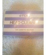 TDK Head Cleaner for cassette Recorder rare Vintage - €34,28 EUR