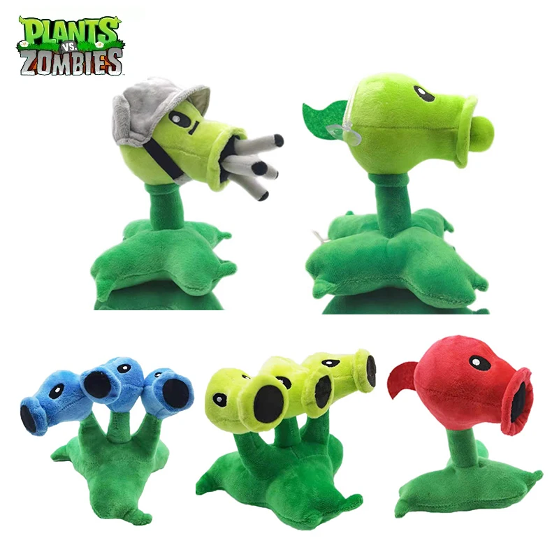 1pcs Plants vs Zombies 13-20cm Cute Cartoon Game Stuffed Plush Doll Toys PVZ - £14.01 GBP