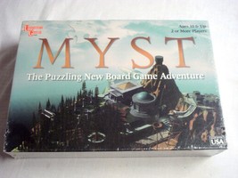 Myst Board Game New Complete 1998 University Games #01850 - $14.99