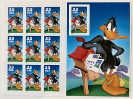 Looney Tunes Daffy Duck stamps - £11.80 GBP