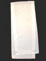 Denise Francelle vtg RETRO Scarf  White Poly Scarf Paris 1980S Orig Package - $30.29