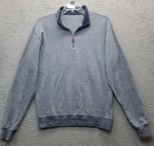 Turtleson Sweater Mens Medium Multi Knit Golf Sportswear Ribbed Cuff/Hem... - $32.22
