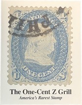 The One-Cent Z Grill, America&#39;s rarest stamp, vintage postcard - £8.95 GBP