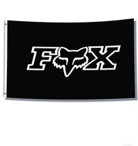 Fox Racing Logo Banner Flag Motocross Car Show Garage Wall Decor Sign 3x5FT - £12.78 GBP