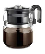CAF� BREW COLLECTION High End Glass Stovetop Percolator Coffee Pot - Bes... - $562.26 MXN