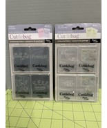 Provo Craft CUTTLEBUG ~Princess~ It’s A Girl~ Embossing Folder Set - £7.85 GBP